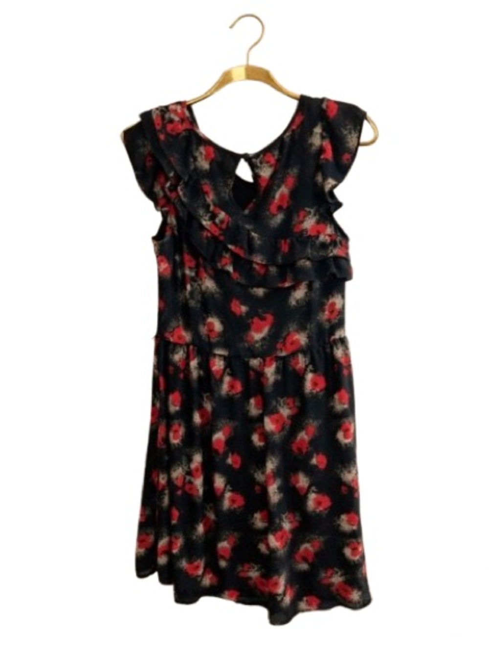 Love & Lore Floral Fit‑and‑Flare Mini Dress - Size 12